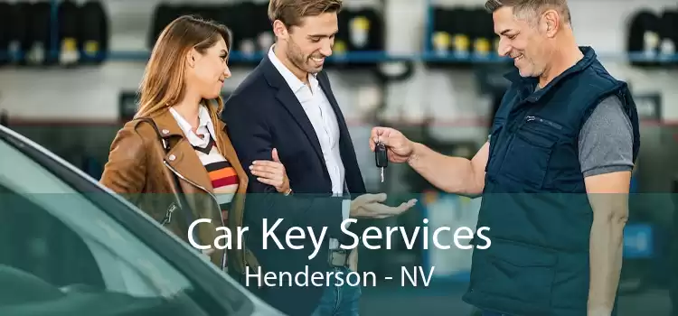 Car Key Services Henderson - NV