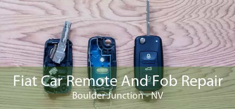 Fiat Car Remote And Fob Repair Boulder Junction - NV