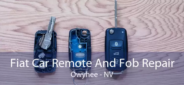 Fiat Car Remote And Fob Repair Owyhee - NV