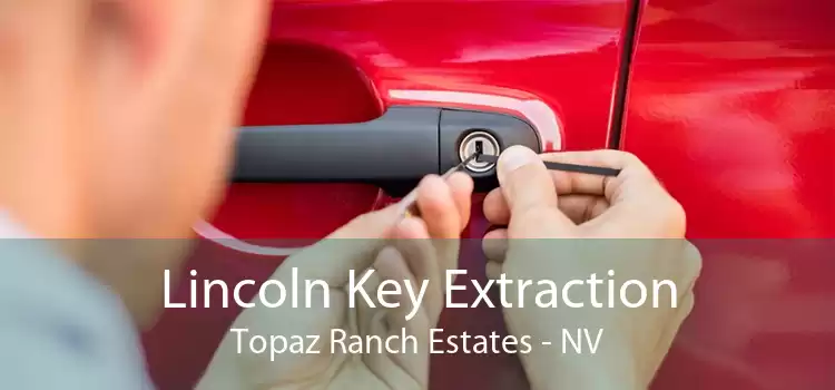 Lincoln Key Extraction Topaz Ranch Estates - NV