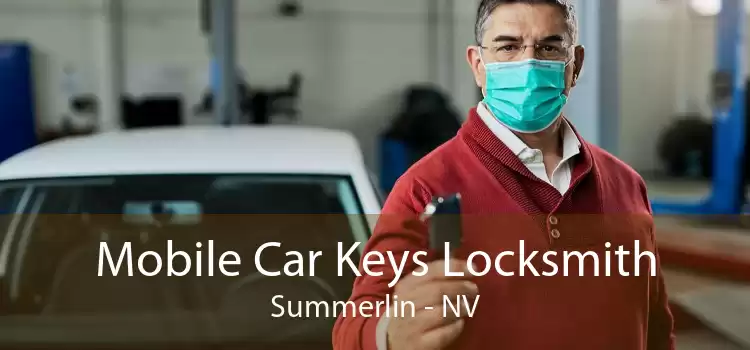 Mobile Car Keys Locksmith Summerlin - NV