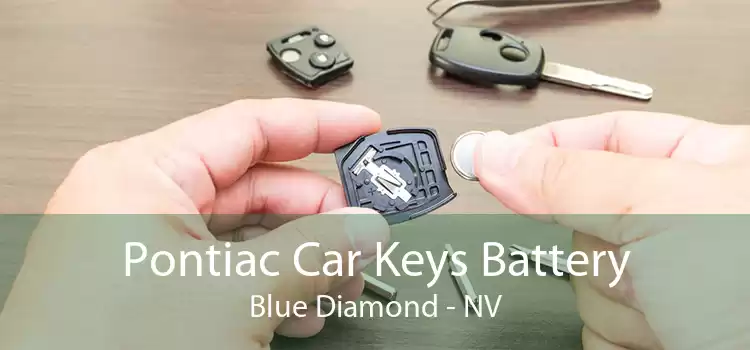 Pontiac Car Keys Battery Blue Diamond - NV