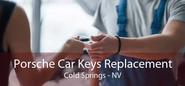 Porsche Car Keys Replacement Cold Springs - NV