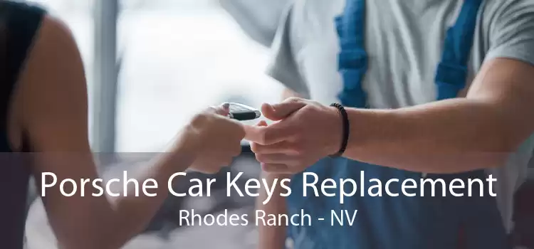 Porsche Car Keys Replacement Rhodes Ranch - NV