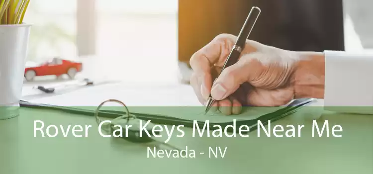 Rover Car Keys Made Near Me Nevada - NV
