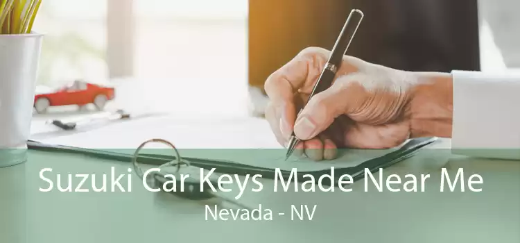 Suzuki Car Keys Made Near Me Nevada - NV